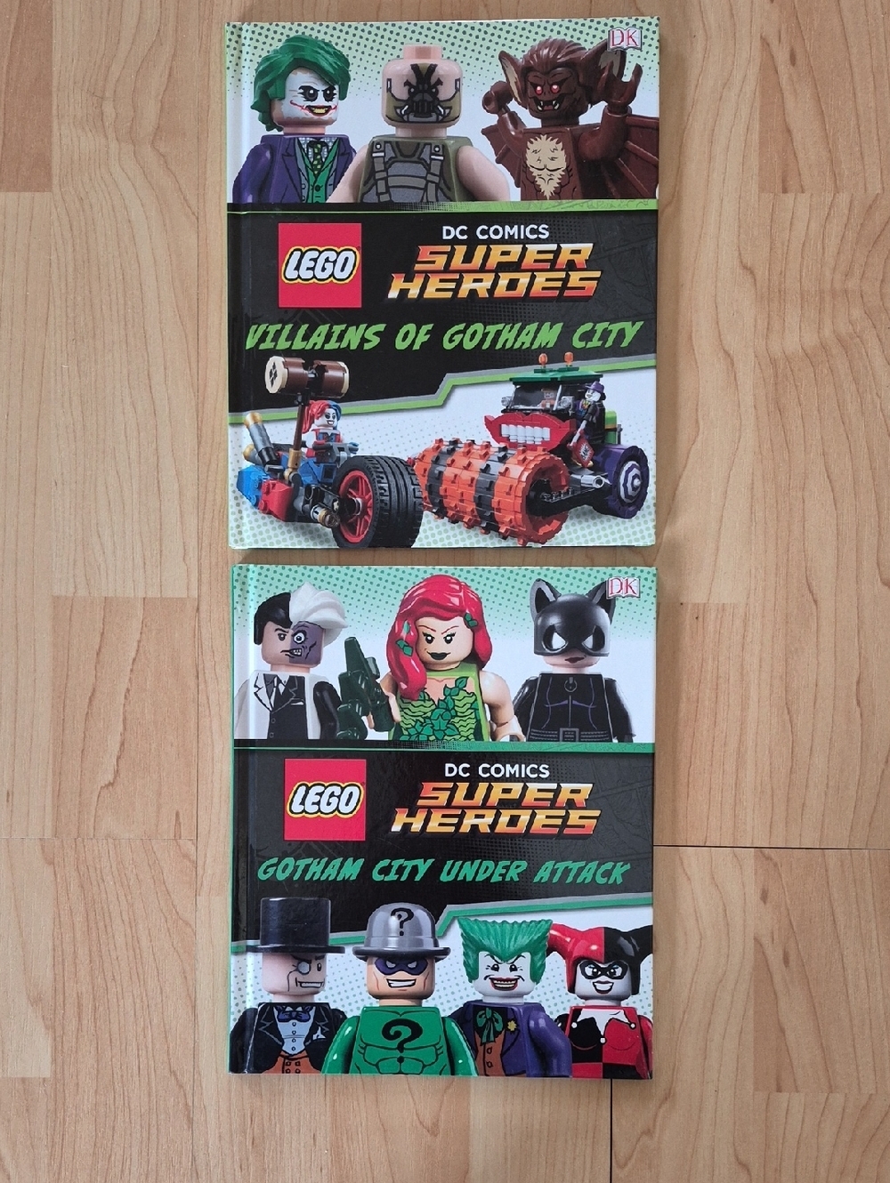 Lego DC Super Heroes Books – Hard Covers, 2 Books